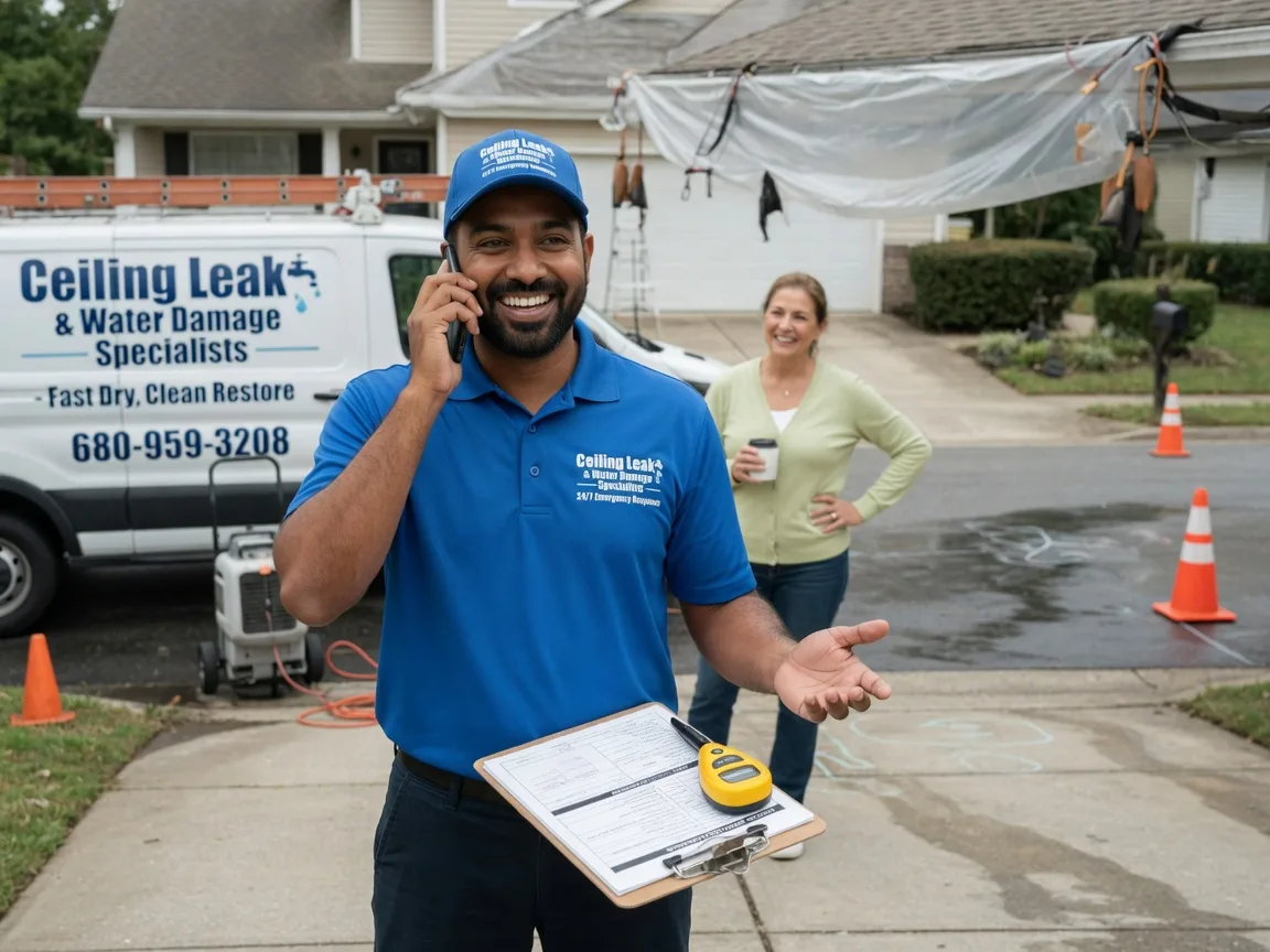 Ceiling Leak Cleanup Lawnside, NJ FAQs